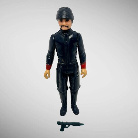 Lot Of 2 Star Wars 1980 Bespin Guard And Imperial Commander With Blasters Kenner - Picture 3 of 16